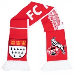 1. FC Köln Premiumschal "Skyline" Rot -Shimano Shop 1 fc koeln premiumschal skyline rot3