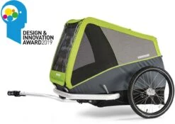 Croozer Dog Jokke Grasshopper Green - Hundeanhänger