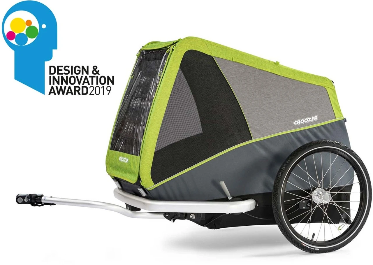 Croozer Dog Jokke Grasshopper Green - Hundeanhänger 3 Croozer Dog Jokke Grasshopper Green - Hundeanhänger