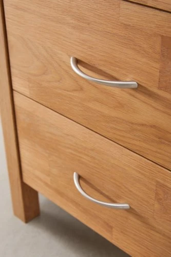 Kommode KAGERUP 3 Schubladen Eiche 5 Kommode KAGERUP 3 Schubladen Eiche – Bild 3