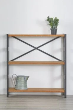 Regal INTRUP Breit 3 Böden Eiche -Shimano Shop 132828