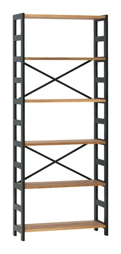 Regal INTRUP Breit 6 Böden Eiche