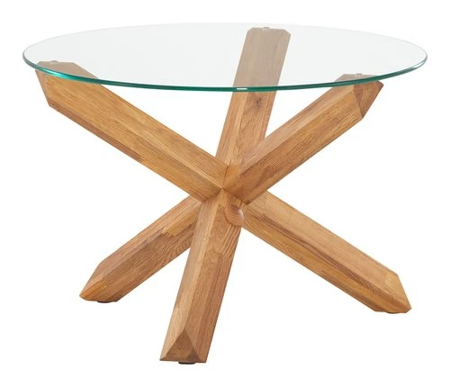 Couchtisch AGERBY Ø60 Glas/eiche 3 Couchtisch AGERBY Ø60 Glas/eiche