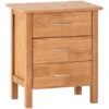 Kommode KAGERUP 3 Schubladen Eiche