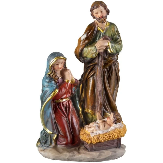 Krippenfigur - Aus Polyresin - 8,5 X 6,5 X 15 Cm 3 Krippenfigur - Aus Polyresin - 8,5 X 6,5 X 15 Cm