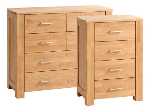 Kommode OLDE 4 Schubladen Eiche 6 Kommode OLDE 4 Schubladen Eiche – Bild 4