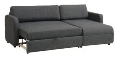 Schlafsofa M/Chaiselongue JETSMARK Grau -Shimano Shop 185365