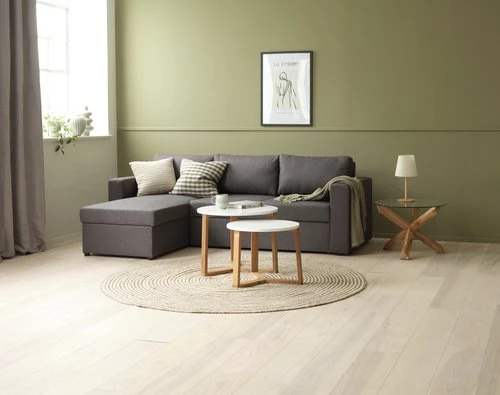 Couchtisch AGERBY Ø60 Glas/eiche 7 Couchtisch AGERBY Ø60 Glas/eiche – Bild 5