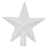 Christbaumspitze Stern - Weiß - Ca. 19,5 Cm -Shimano Shop 201775 neu