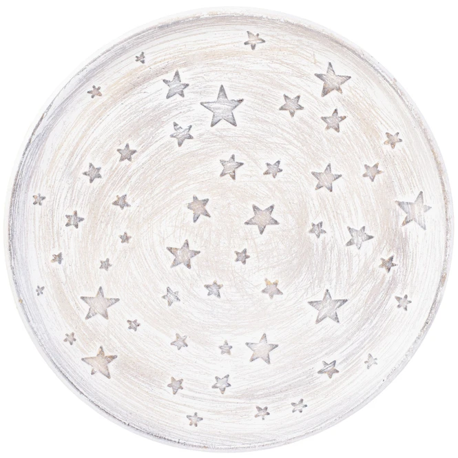 Dekoteller - Aus Holz - Ø = Ca. 50 Cm 4 Dekoteller - Aus Holz - Ø = Ca. 50 Cm – Bild 2