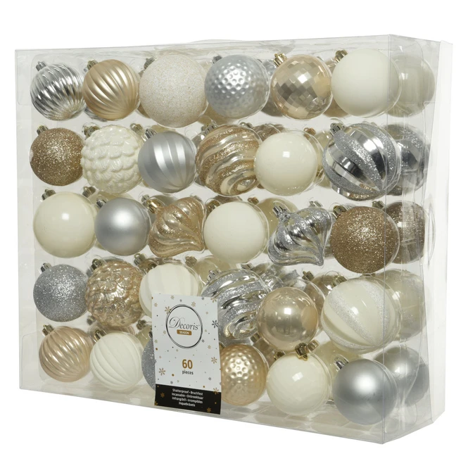 Christbaumkugeln - Bright Luxury - Ø = Ca. 7 Cm - 60 Stück 3 Christbaumkugeln - Bright Luxury - Ø = Ca. 7 Cm - 60 Stück