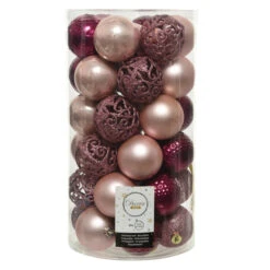 Christbaumkugeln - Magical Garden - Ø = Ca. 6 Cm - 37 Stück