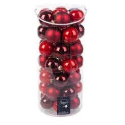 Christbaumkugeln - Rotmix - Aus Glas - 49 Stück 7 Christbaumkugeln - Rotmix - Aus Glas - 49 Stück -Shimano Shop 4016096385286 christbaumkugeln rot 219522 01