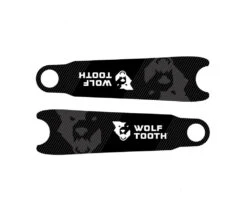 Wolf Tooth Kurbelarmschutz - 190x49,2mm Selbstklebend Folie Schwarz