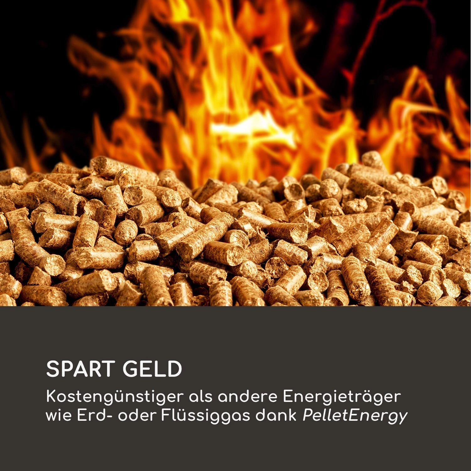 Heat Hunter Pellet-Terrassenheizer 12,2 KW Mobil Edelstahl 8 Heat Hunter Pellet-Terrassenheizer 12,2 KW Mobil Edelstahl – Bild 6