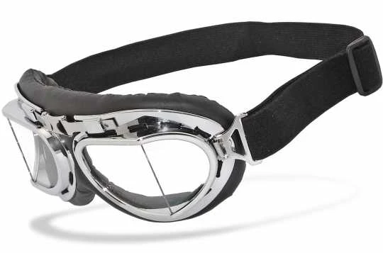 Helly Bikereyes Brille RB-2 Chrom & Klar 3 Helly Bikereyes Brille RB-2 Chrom & Klar