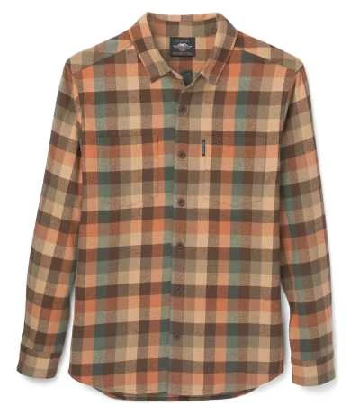 Harley-Davidson Shed Font Two Pocket Flannel Hemd 3 Harley-Davidson Shed Font Two Pocket Flannel Hemd