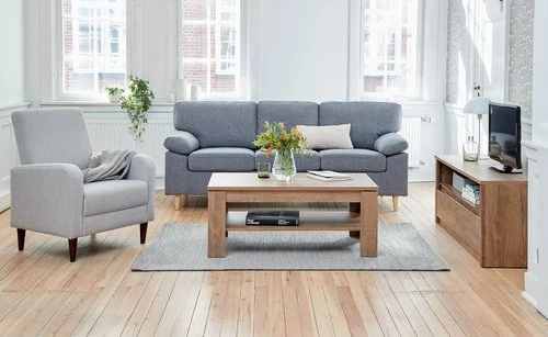 Sessel GEDVED Hellgrau 5 Sessel GEDVED Hellgrau – Bild 3