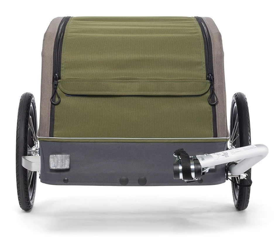 Croozer Cargo Tuure Olive-green Mit Airpad-Federung 2 Croozer Cargo Tuure Olive-green Mit Airpad-Federung – Bild 2