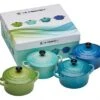 Le Creuset Mini-Cocotten Meeresbrise, 4er-Set -Shimano Shop Meeresbrise