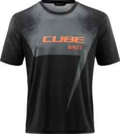 CUBE EDGE Rundhalstrikot Kurzarm