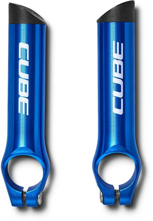 Cube Bar Ends HPA Blue 3 Cube Bar Ends HPA Blue