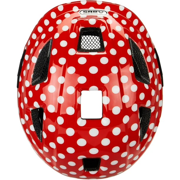 ABUS Anuky 2.0 Helm Kinder Rot/weiß 8 ABUS Anuky 2.0 Helm Kinder Rot/weiß – Bild 6