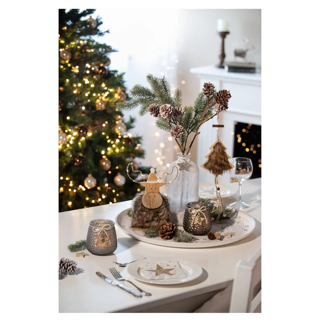 Dekoteller - Aus Holz - Ø = Ca. 50 Cm 3 Dekoteller - Aus Holz - Ø = Ca. 50 Cm