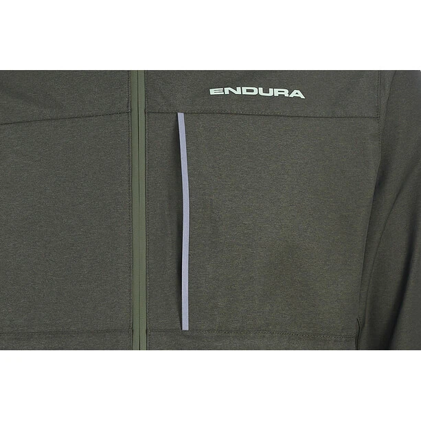 Endura Hummvee Wasserdichte Kapuzenjacke Herren Oliv 5 Endura Hummvee Wasserdichte Kapuzenjacke Herren Oliv – Bild 3
