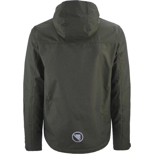 Endura Hummvee Wasserdichte Kapuzenjacke Herren Oliv 6 Endura Hummvee Wasserdichte Kapuzenjacke Herren Oliv – Bild 4