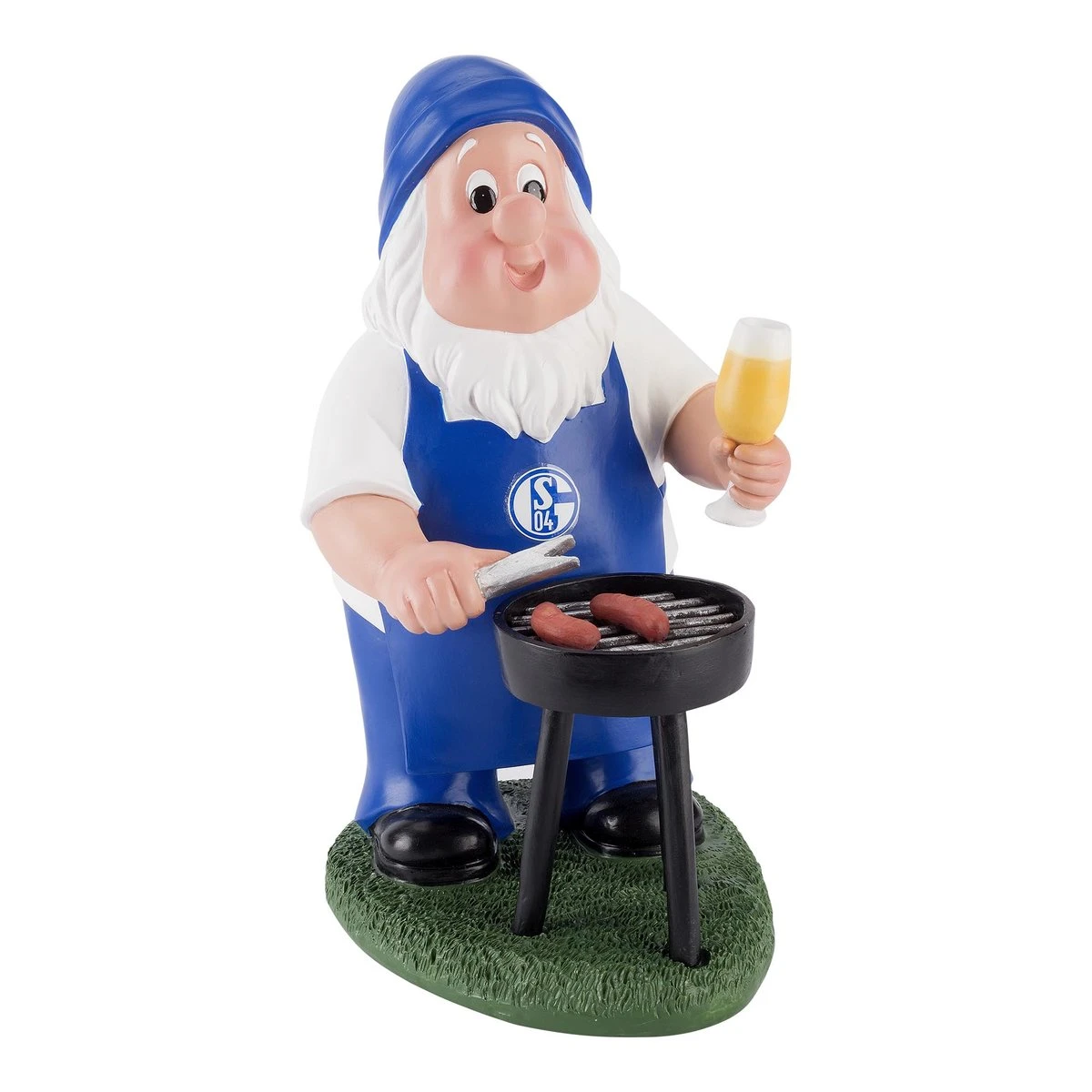 FC Schalke 04 Gartenzwerg Grill 3 FC Schalke 04 Gartenzwerg Grill