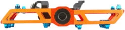 FUNN Mamba SS Pedale Mit Jeweils Einer Seite Clip/Flat Orange -Shimano Shop funn mamba ss pedals with one side clip one side flat orange 4
