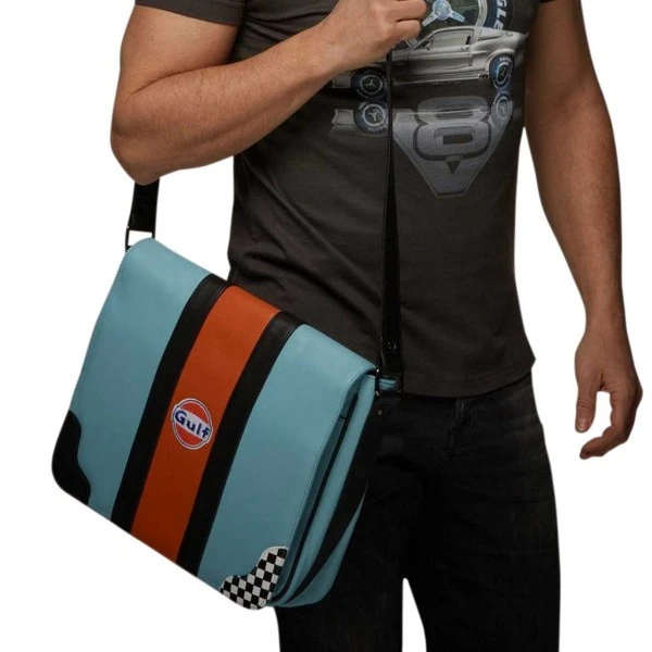 Gulf Silverstone Bag Gulf Blue 2 Gulf Silverstone Bag Gulf Blue – Bild 2