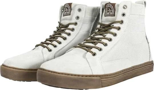 John Doe Neo Motorradschuhe Weiß/braun 3 John Doe Neo Motorradschuhe Weiß/braun