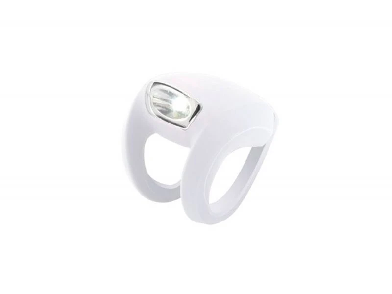 Knog Frog Strobe Front-/Rücklicht - Weiß 3 Knog Frog Strobe Front-/Rücklicht - Weiß