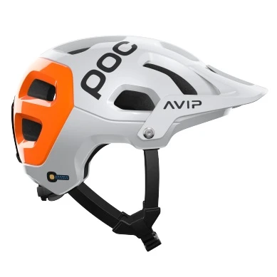 POC Tectal Race MIPS NFC Hydrogen White/fluorescent Orange Avip L 59-62 Cm Helm 4 POC Tectal Race MIPS NFC Hydrogen White/fluorescent Orange Avip L 59-62 Cm Helm – Bild 3