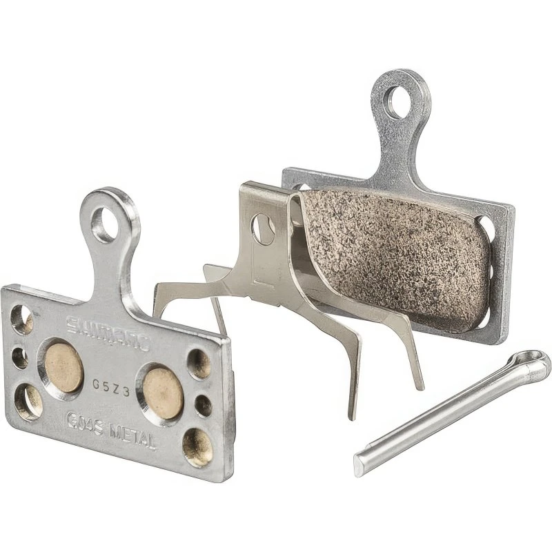 Shimano Bremsbelag-Metall G04S Inkl. Feder Und Splint 2 Shimano Bremsbelag-Metall G04S Inkl. Feder Und Splint