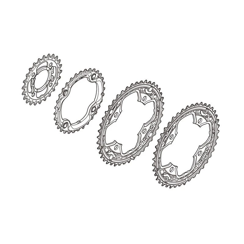 Shimano MTB/Trekking 17 Kettenblatt 48 Zähne, Y-1NL 98060 FC-T521 Schwarz 4 Shimano MTB/Trekking 17 Kettenblatt 48 Zähne, Y-1NL 98060 FC-T521 Schwarz – Bild 2