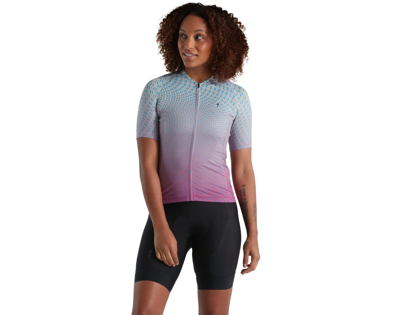 Specialized SL Bicycledelics Damen Trikot Kurzarm | Ice Papaya-pro Blue 2 Specialized SL Bicycledelics Damen Trikot Kurzarm | Ice Papaya-pro Blue