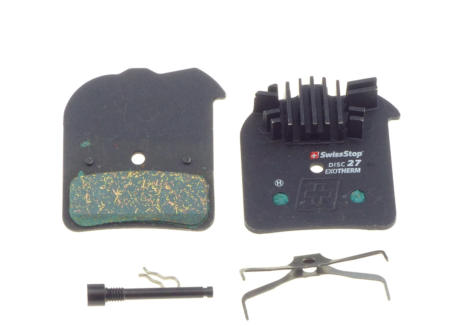 Swissstop Shimano XTR/XT/SLX/Saint/Zee M9120/M8120/M8020/M7120/M820/M640 Exotherm 2 Nr. 27 Bremsbeläge 3 Swissstop Shimano XTR/XT/SLX/Saint/Zee M9120/M8120/M8020/M7120/M820/M640 Exotherm 2 Nr. 27 Bremsbeläge – Bild 2